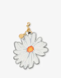 Moschino Wallets & Key Rings|Wallets & Accessories^Daisy keychain WHITE