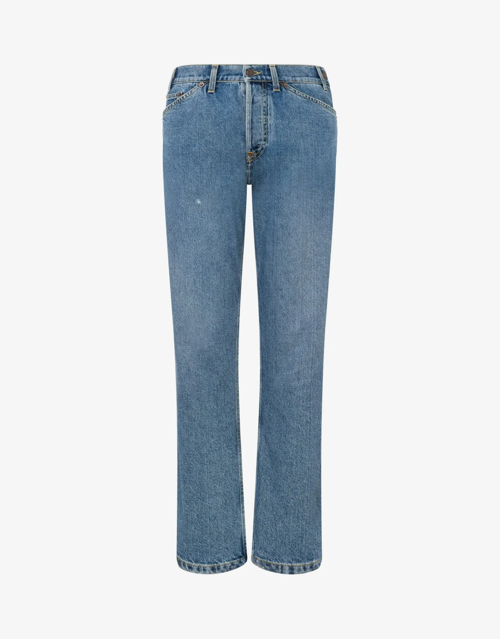 Moschino Pants & Shorts^Denim Trousers Laurel Crown Logo BLUE DENIM