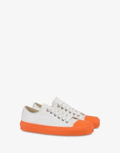 Moschino Sneakers^Edge Calf Sneakers WHITE