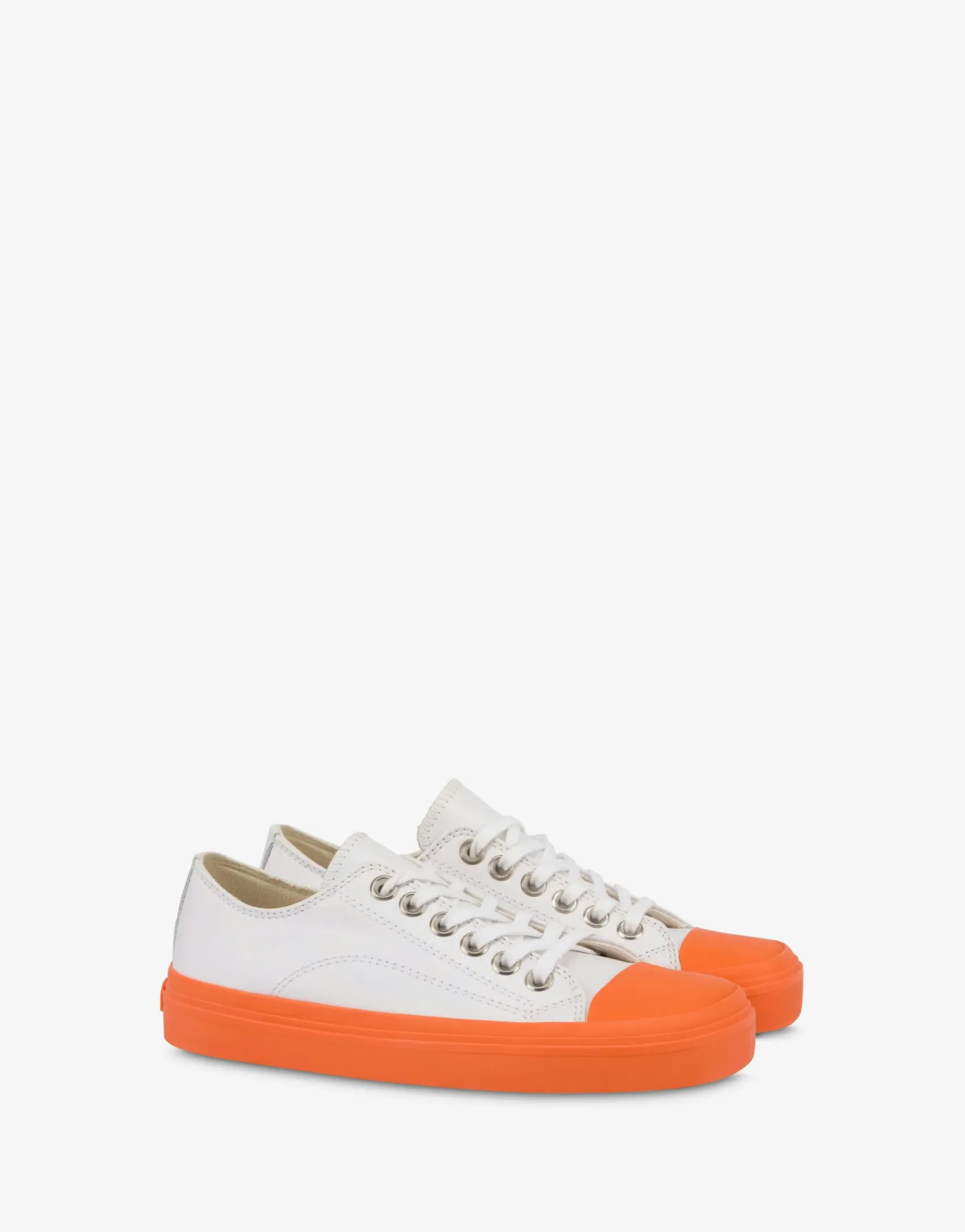 Moschino Sneakers^Edge Calf Sneakers WHITE
