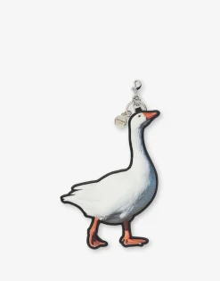 Moschino Wallets & Key Rings^Goose Keyring WHITE