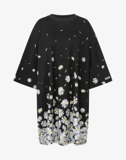 Moschino Dresses^Interlock Dress Daisy Degradé BLACK