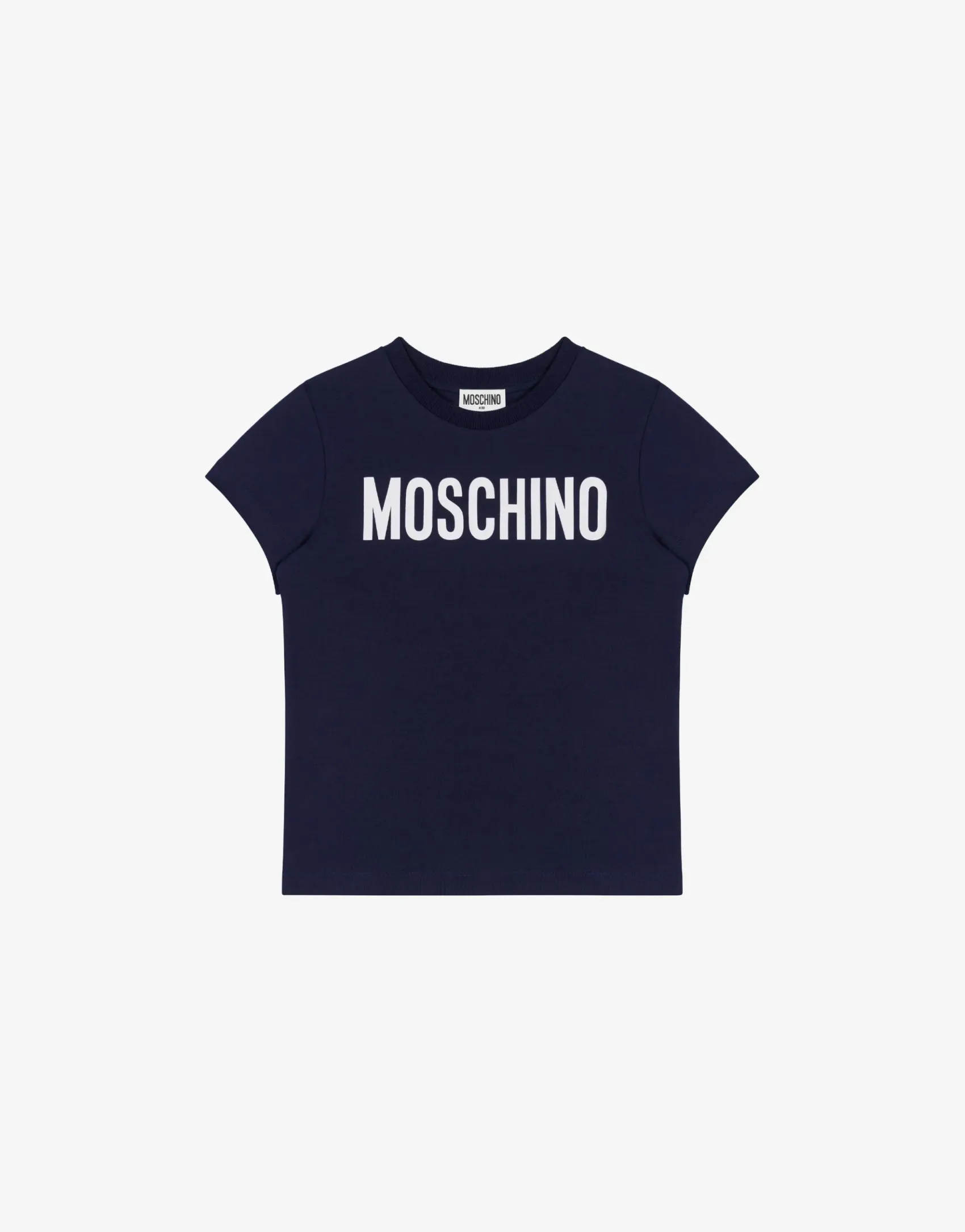 Moschino Boy^Jersey T-shirt Lettering Logo DARK BLUE