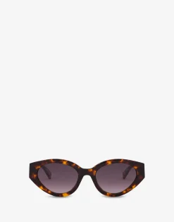 Moschino Sunglasses^Lettering Logo sunglasses BROWN