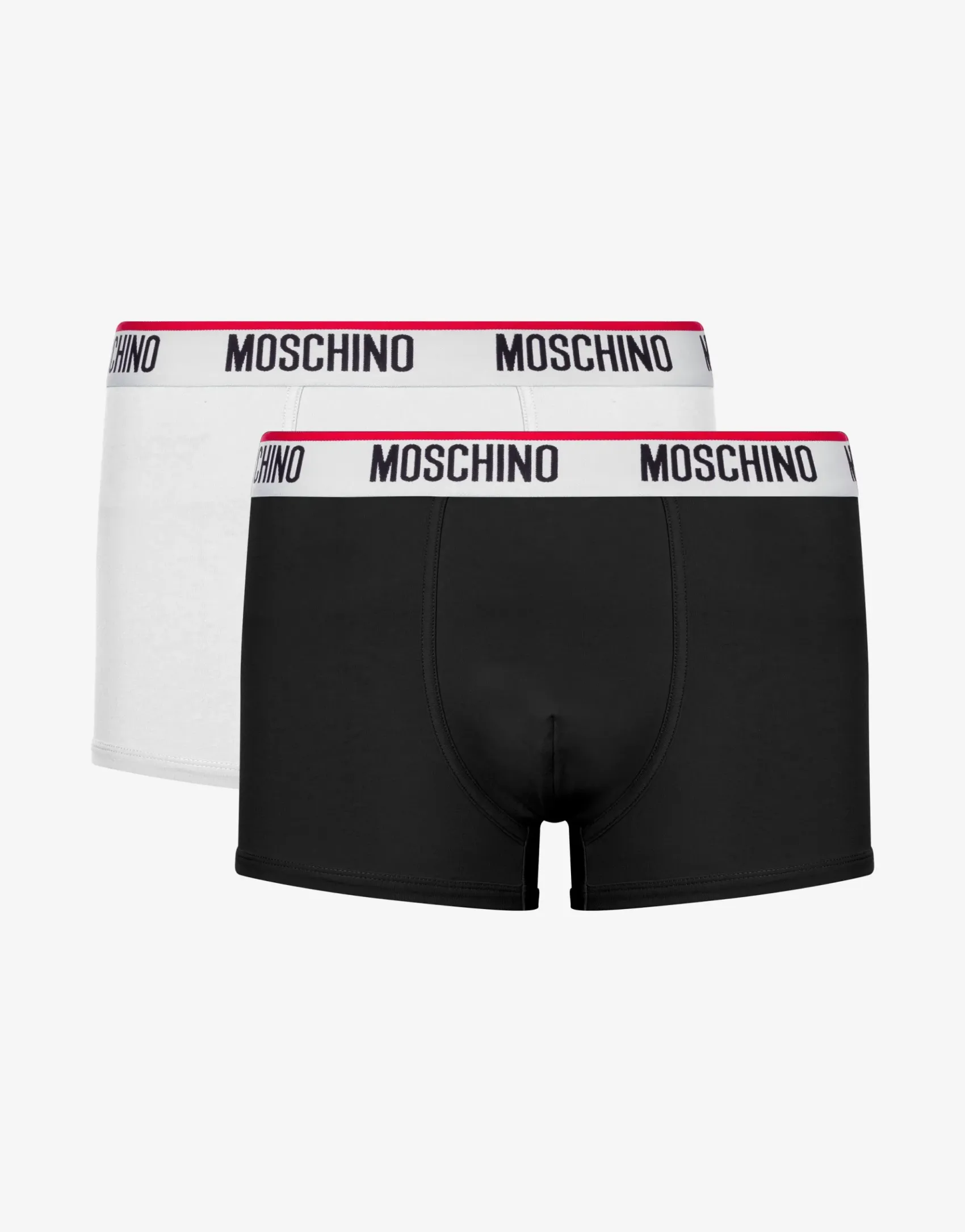 Moschino Underwear^Logo Band set of 2 jersey stretch boxers BLACK