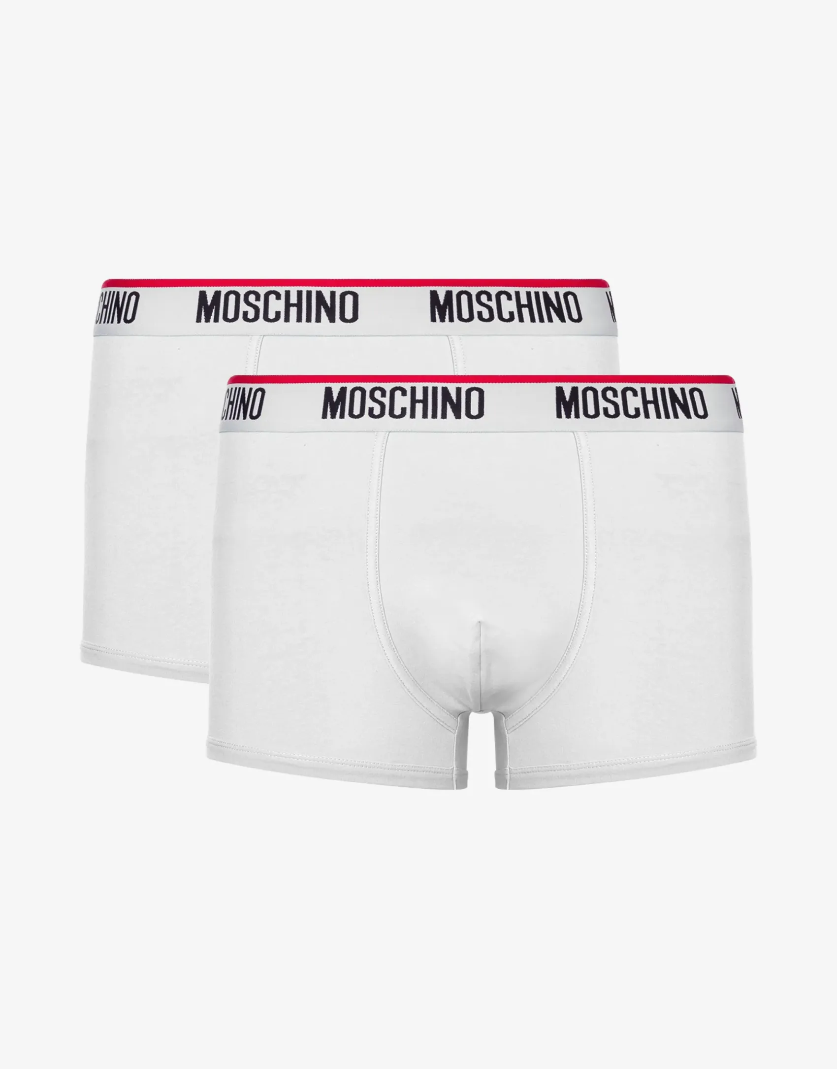 Moschino Underwear^Logo Band set of 2 jersey stretch boxers WHITE