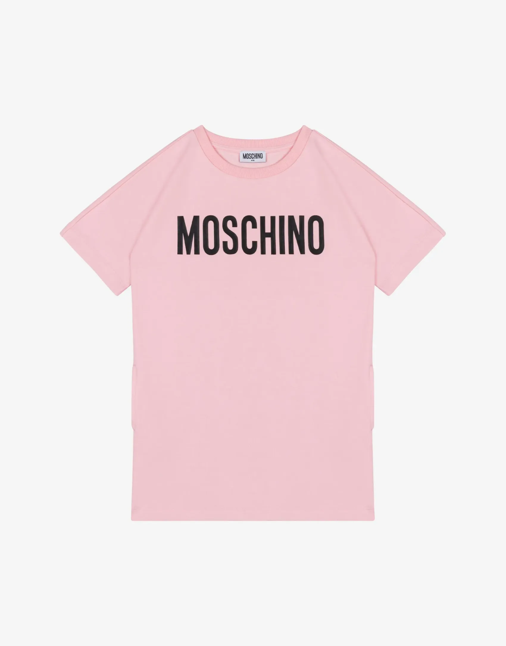 Moschino Girl^Logo sweatshirt dress CONFETTI PINK