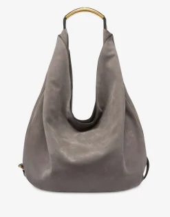 Moschino Shoulder Bags^Handle Me bag Large GREY
