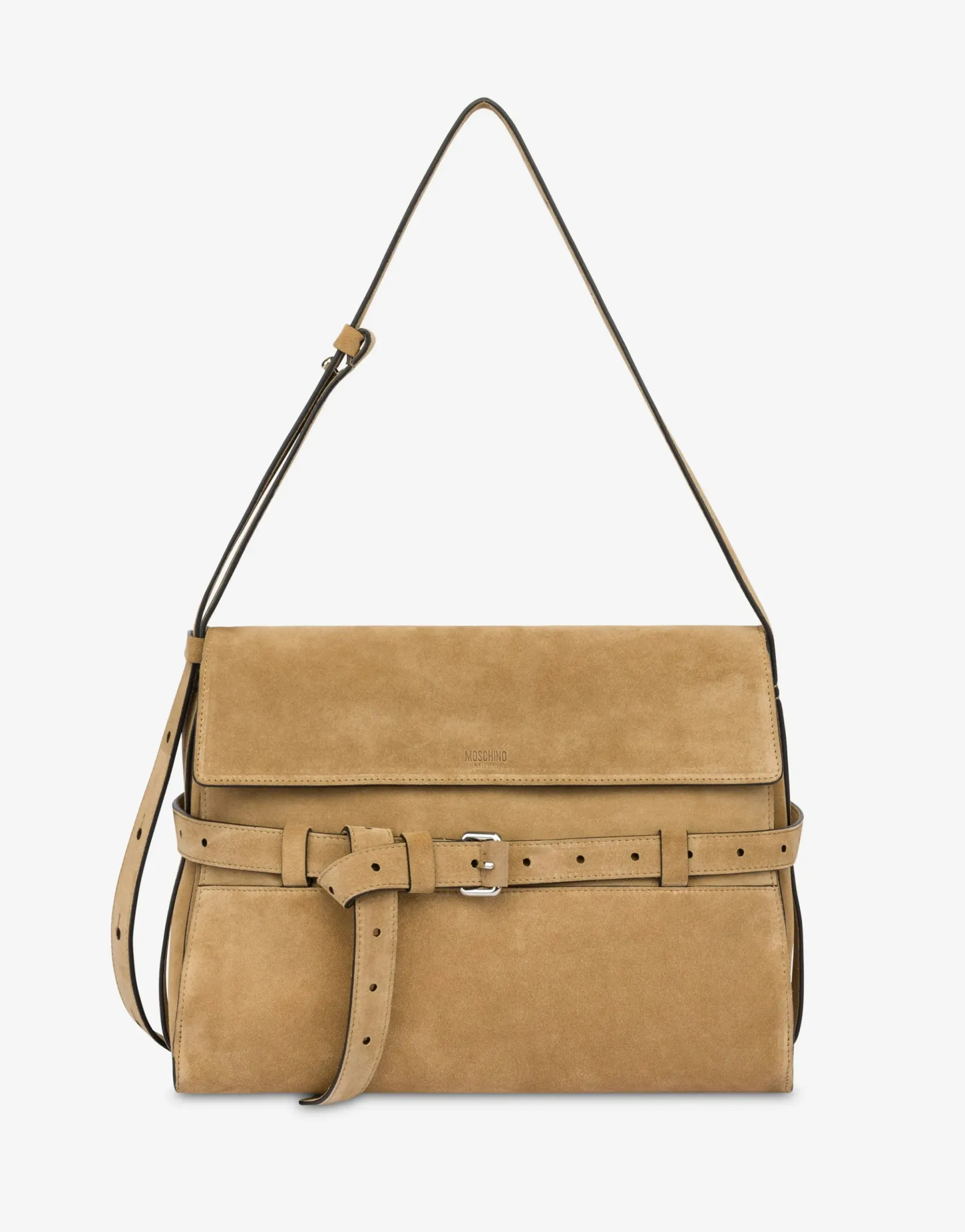 Moschino Shoulder Bags^Tie Me Bag BEIGE