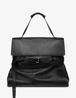 Moschino Handbags^Tie Me Bag Jumbo BLACK