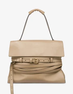 Moschino Handbags^Tie Me bag Medium BEIGE