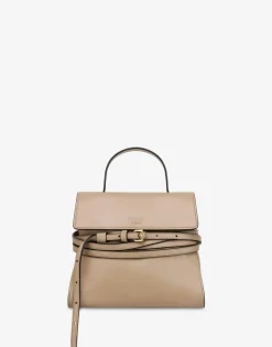 Moschino Handbags^Tie Me bag Small BEIGE