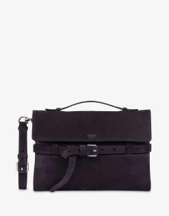 Moschino Handbags^Tie Me Clutch: Online Exclusive DEPP PURPLE