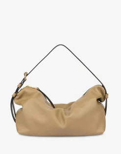 Moschino Shoulder Bags^Tie Me Hobo Bag BEIGE