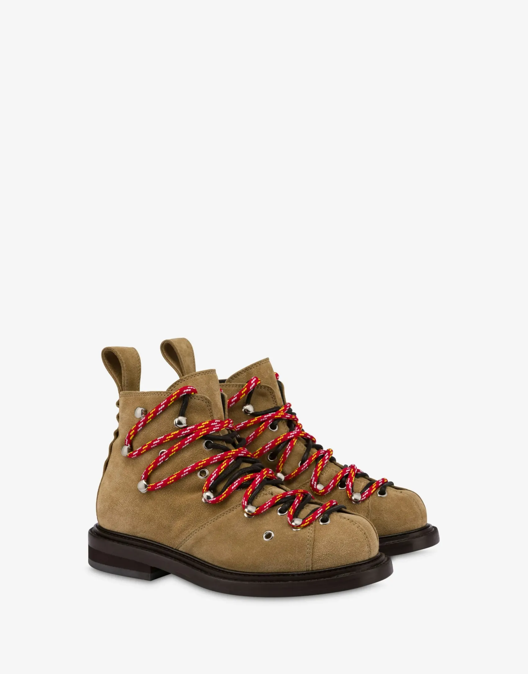 Moschino Boots & Ankle Boots^Oliver suede trekking boots BEIGE