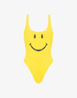Moschino Swimwear^One-Piece Swimsuit Smiley® YELLOW