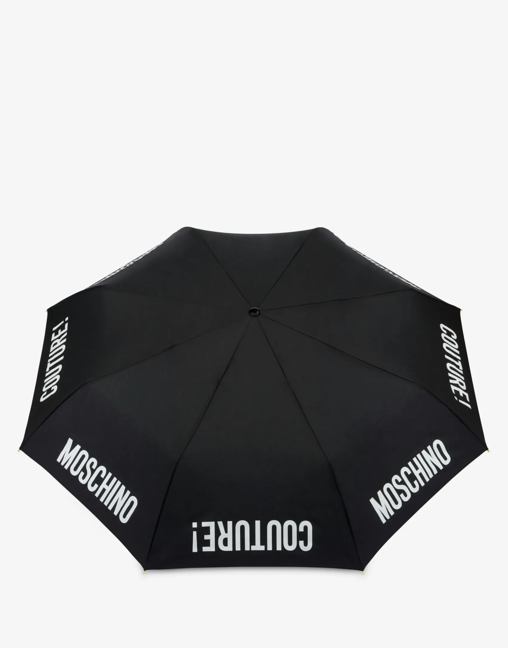 Moschino Umbrellas^Open/close umbrella with Couture BLACK