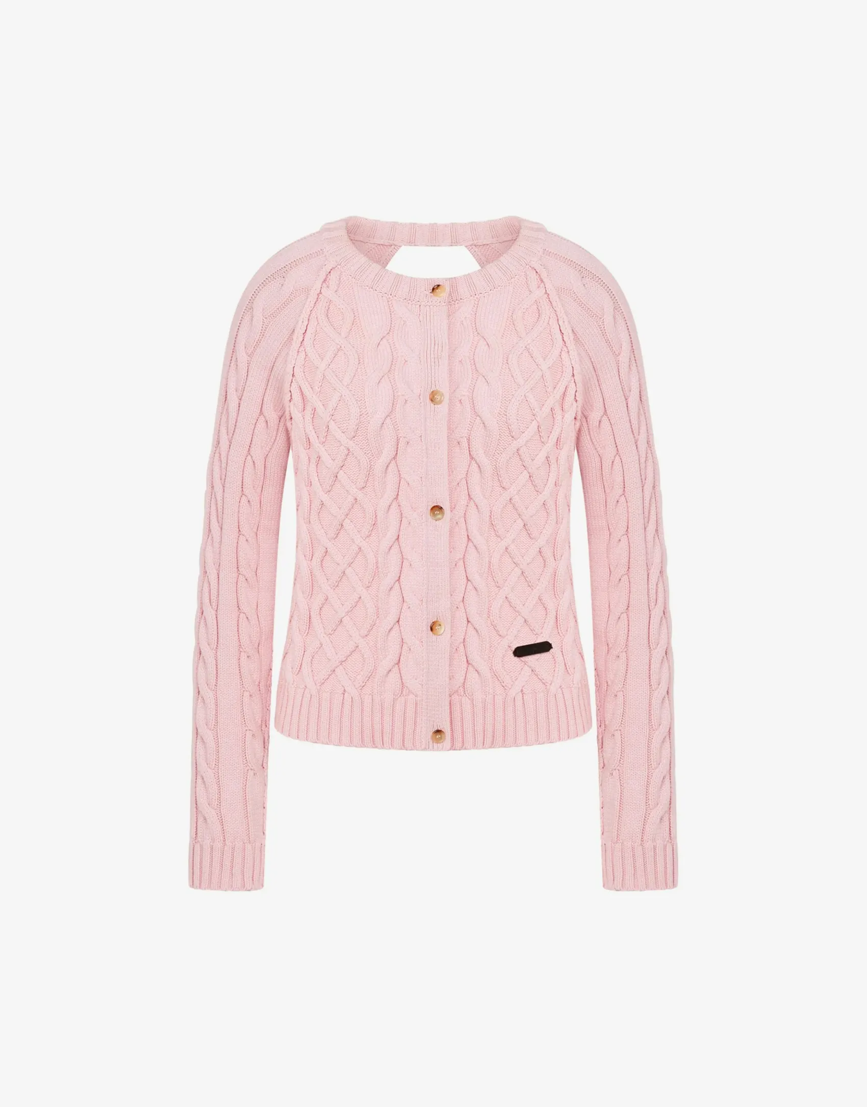 Moschino Knitwear^Organic cotton blend cardigan PALE PINK