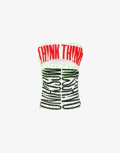 Moschino Shirts & Tops^Organic jersey top 'Think Twice' LIGHT GREEN