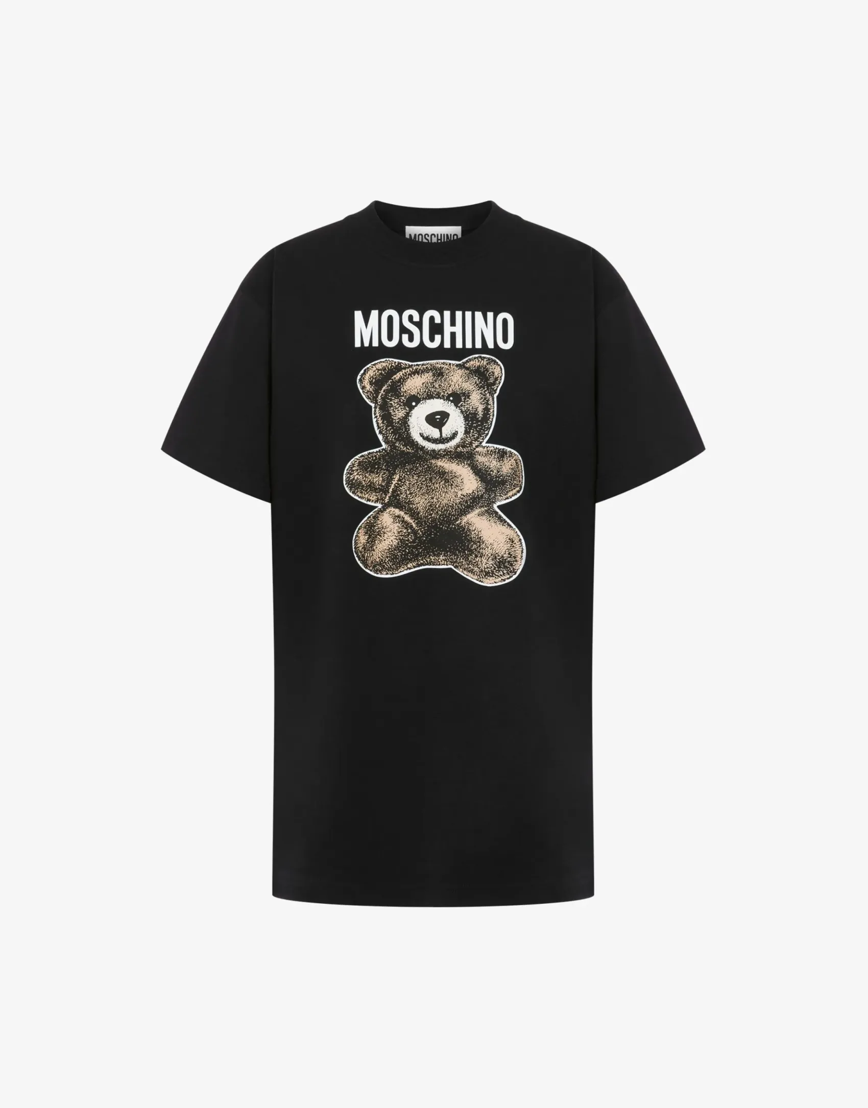 Moschino T-shirts & Sweatshirts^Organic Jersey T-shirt Teddy Bear BLACK