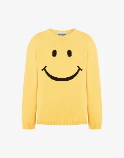 Moschino Knitwear^Pullover Smiley® YELLOW