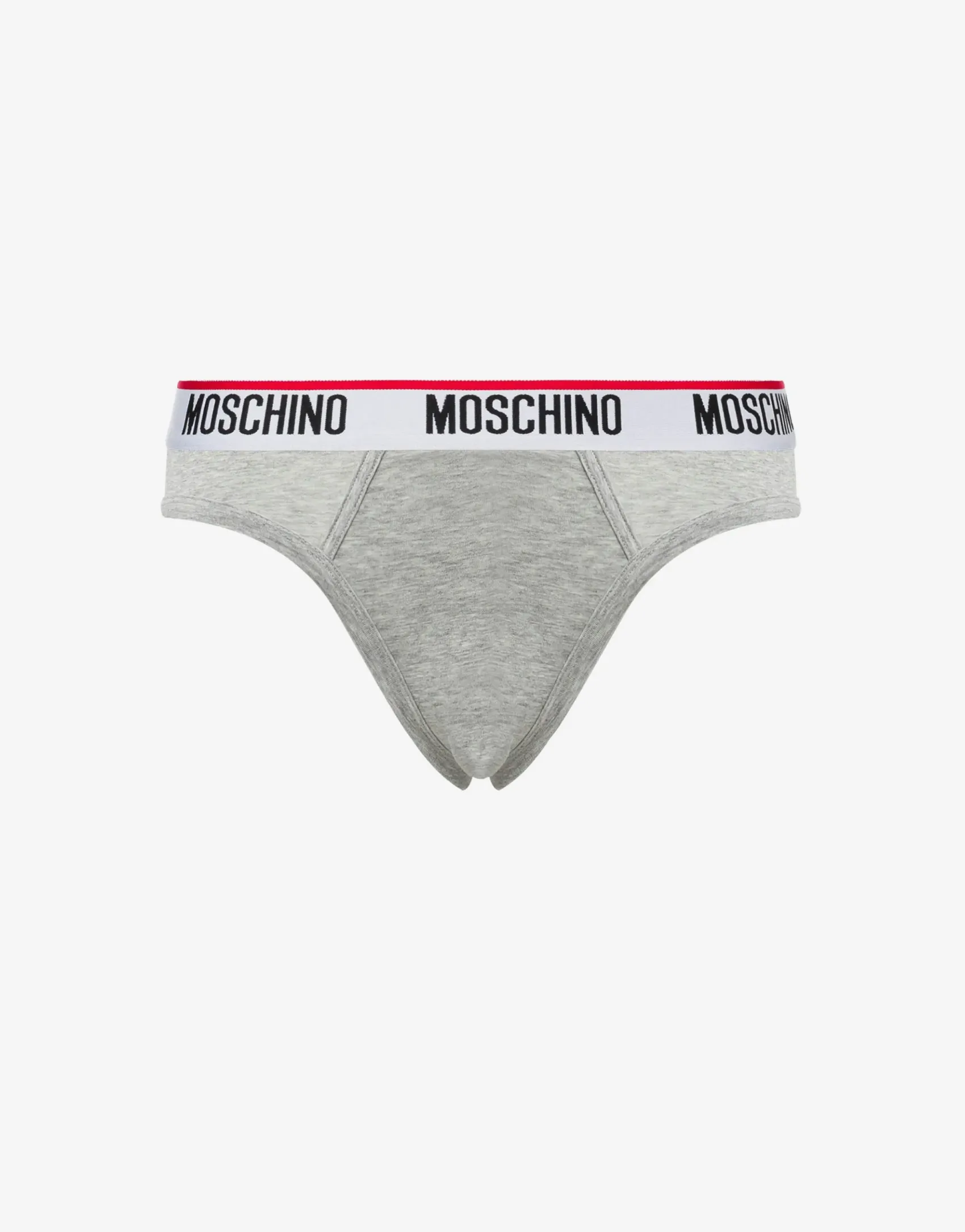 Moschino Underwear^Set of 2 Logo Band briefs LIGHT GREY