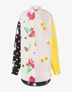 Moschino Shirts & Tops^Silk Twill Shirt Patchwork MULTICOLOURED
