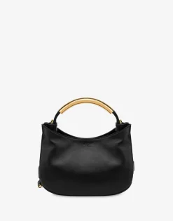 Moschino Handbags^Small Handle Me Bag BLACK