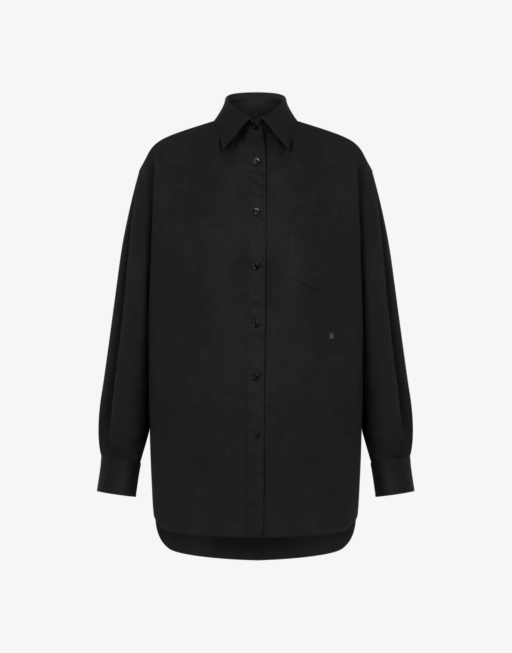 Moschino Shirts & Tops^Stretch poplin shirt BLACK
