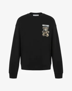 Moschino Sweatshirts^Sweatshirt Little Teddy Bear BLACK