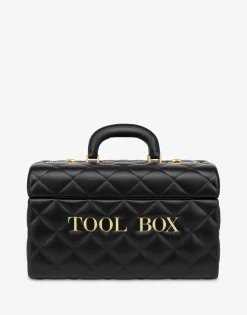 Moschino Item Bags^Tool Box Bag BLACK
