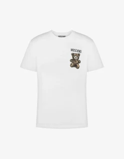 Moschino T-shirts^T-shirt Little Teddy Bear WHITE