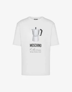 Moschino T-shirts^T-shirt Breakfast WHITE