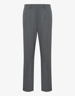 Moschino Pants & Shorts^Wool Pinstripe Pants DARK GREY