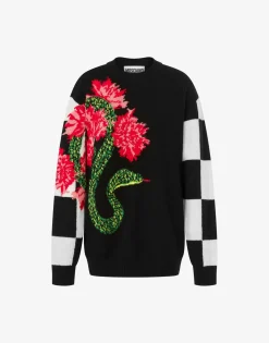 Moschino Knitwear^Wool pullover Lunar New Year BLACK