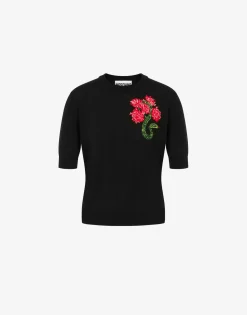 Moschino Knitwear^Wool sweater Lunar New Year BLACK